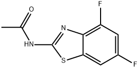 N-(4,6-difluorobenzo[d]thiazol-2-yl)acetamide Structure