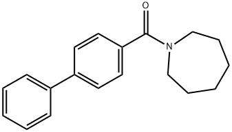 1-(4-biphenylylcarbonyl)azepane Struktur