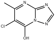 [1,2,4]Triazolo[1,5-a]pyrimidin-7-ol, 6-chloro-5-methyl- Structure