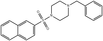 324067-22-3 1-benzyl-4-(naphthalen-2-ylsulfonyl)piperazine