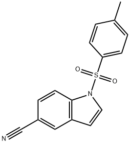 1H-Indole-5-carbonitrile, 1-[(4-methylphenyl)sulfonyl]-