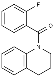 3,4-dihydro-2H-quinolin-1-yl-(2-fluorophenyl)methanone|