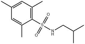 2,4,6-trimethyl-N-(2-methylpropyl)benzenesulfonamide Structure