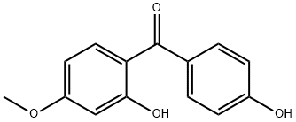 (2-羟基-4-甲氧苯基)(4-羟基苯基)甲酮,33257-86-2,结构式