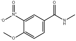 4-methoxy-N-methyl-3-nitrobenzamide Struktur