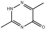 3,6-dimethyl-1,2,4-triazin-5(4H)-one Structure
