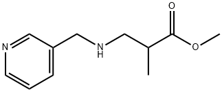 methyl 2-methyl-3-{[(pyridin-3-yl)methyl]amino}propanoate|methyl 2-methyl-3-{[(pyridin-3-yl)methyl]amino}propanoate