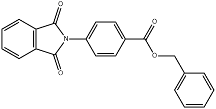 benzyl 4-(1,3-dioxo-1,3-dihydro-2H-isoindol-2-yl)benzoate Structure