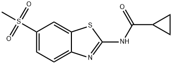 N-(6-(methylsulfonyl)benzo[d]thiazol-2-yl)cyclopropanecarboxamide|