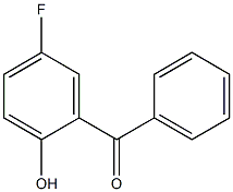 (5-氟-2-羟基苯基)(苯基)甲酮,362-47-0,结构式
