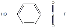 Benzenesulfonylfluoride, 4-hydroxy- Struktur