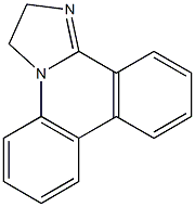 2,3-Dihydroimidazo(1,2-f)phenanthridine Struktur