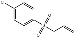 1-chloro-4-(prop-2-en-1-ylsulfonyl)benzene Structure