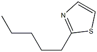 Thiazole, 2-pentyl- Struktur