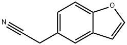 Benzofuran-5-yl-acetonitrile 化学構造式