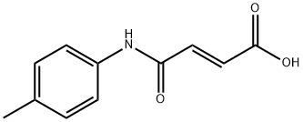 (E)-4-氧代-4-(对甲苯基氨基)丁-2-烯酸,37904-23-7,结构式