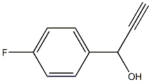 Benzenemethanol, a-ethynyl-4-fluoro- Structure