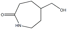 5-(hydroxymethyl)azepan-2-one Struktur