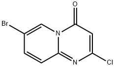 7-溴-2-氯-4H-吡啶并[1,2-A]嘧啶-4-酮,392663-85-3,结构式