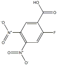 2-Fluoro-4,5-dinitro-benzoic acid 结构式
