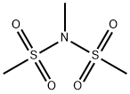 N-methyl-N-methylsulfonyl-methanesulfonamide Struktur