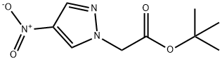 tert-butyl 2-(4-nitro-1H-pyrazol-1-yl)acetate Structure