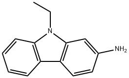 9-Ethyl-9H-carbazol-2-amine,40444-36-8,结构式