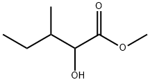 2-Hydroxy-3-methyl-pentanoic acid methyl ester Structure