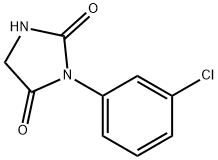 3-(3-chlorophenyl)imidazolidine-2,4-dione Structure