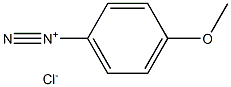 Benzenediazonium, 4-methoxy-, chloride