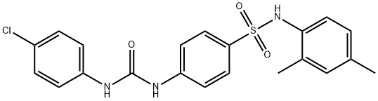 457924-54-8 4-({[(4-chlorophenyl)amino]carbonyl}amino)-N-(2,4-dimethylphenyl)benzenesulfonamide