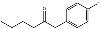 1-(4-FLUOROPHENYL)-2-HEXANONE Structure