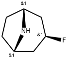 EXO-3-FLUORO-8-AZABICYCLO[3.2.1]OCTANE,478866-39-6,结构式