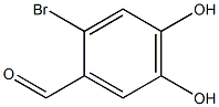 2-溴-4,5-二羟基苯甲醛,4815-99-0,结构式