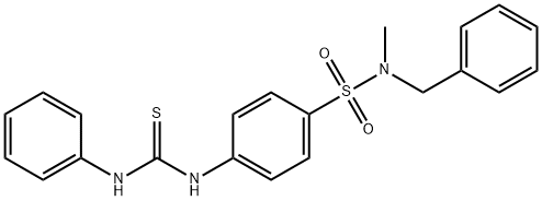 4-[(anilinocarbonothioyl)amino]-N-benzyl-N-methylbenzenesulfonamide|