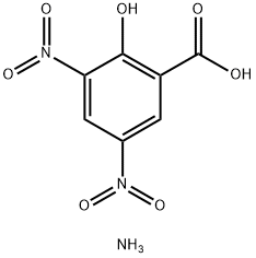 3,5-二硝基-水杨酸氨盐,496863-81-1,结构式