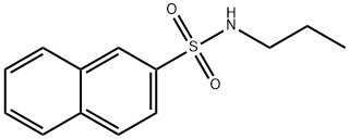N-propylnaphthalene-2-sulfonamide Structure