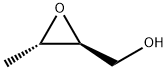 Oxiranemethanol, 3-methyl-, (2S,3S)- 化学構造式