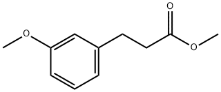 3-(3-甲氧基苯基)丙酸甲酯, 50704-52-4, 结构式