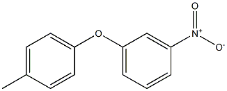 Benzene, 1-(4-methylphenoxy)-3-nitro- 化学構造式