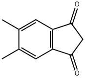 5,6-dimethylindan-1,3-dione Structure