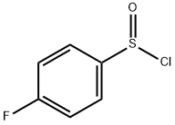 4-Fluoro-benzenesulfinyl chloride Structure