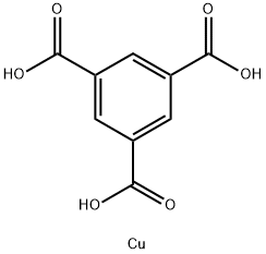 1,3,5-Benzenetricarboxylic acid, copper salt Structure