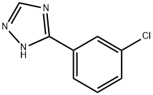 3-(3-氯苯基)-1H-1,2,4-三唑,52853-74-4,结构式