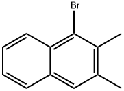 1-溴-2,3-二甲基萘 结构式