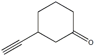 3-ethynylcyclohexanone,54125-18-7,结构式