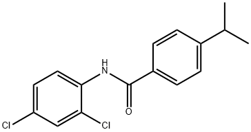 N-(2,4-dichlorophenyl)-4-isopropylbenzamide Structure