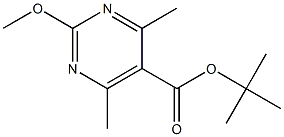 tert-Butyl 2-methoxy-4,6-dimethylpyrimidine-5-carboxylate