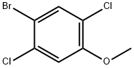 1-BROMO-2,5-DICHLORO-4-METHOXYBENZENE Struktur