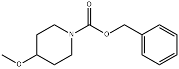 BENZYL 4-METHOXYPIPERIDINE-1-CARBOXYLATE Struktur